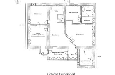 Pałac na sprzedaż 84375 Kirchdorf am Inn, Hofmarkstraße 2, Bawaria, Grundriss-Schema 2.Stock (Büro-Etage)