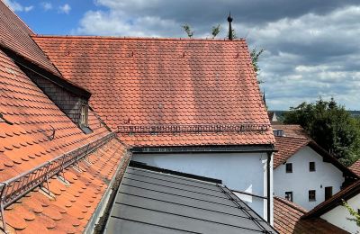Pałac na sprzedaż 84375 Kirchdorf am Inn, Hofmarkstraße 2, Bawaria, Blick vom Turmzimmerchen auf das Kupferdach (evtl. Dachterrasse?)