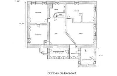 Pałac na sprzedaż 84375 Kirchdorf am Inn, Hofmarkstraße 2, Bawaria, Grundriss-Schema 1.Stock (Beletage)