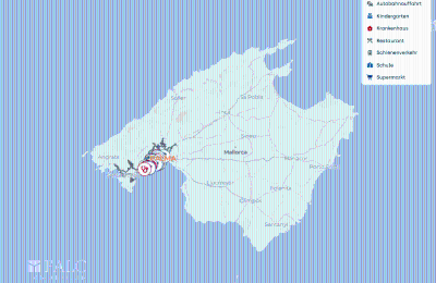 Zabytkowa willa na sprzedaż Mallorca, Serra de Tramuntana, Cas Català, Baleary, Lageplan