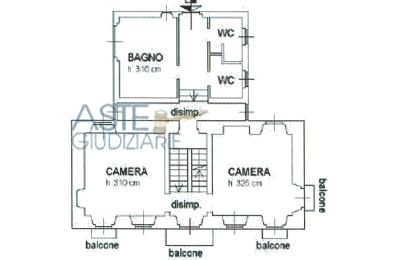 Ejendom Oggebbio, Plantegning 2