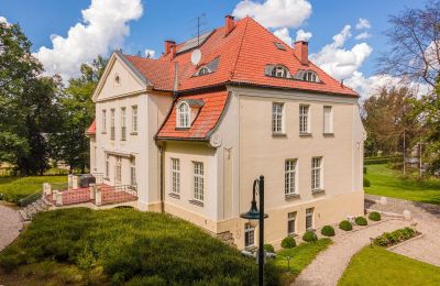 Pałac na sprzedaż Marzewo, Warmińsko-mazurskie, Widok z boku