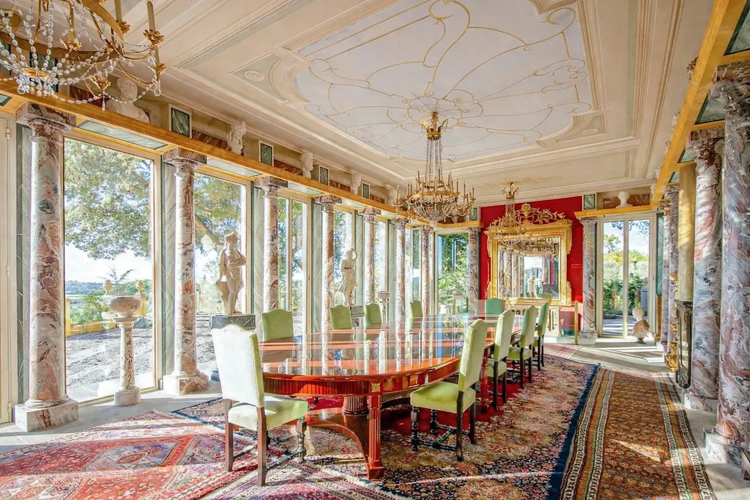 Bilder Historisk villa Augusto Rey i toskansk nyrenässansstil nära Pisa och Lucca