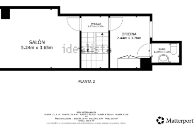 Posiadłość Ontinyent, Plan piętra 2