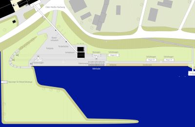 Zabytkowa nieruchomość na sprzedaż 15324 Groß Neuendorf, Hafenstraße 1A, Brandenburgia, Lageplan Bestand