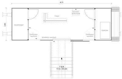 Zabytkowa nieruchomość na sprzedaż 15324 Groß Neuendorf, Hafenstraße 1A, Brandenburgia, Grundriss Barwaggon