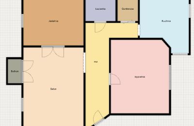 Posiadłość Warszawa, Plan piętra 1