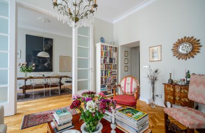 Apartament w zabytku na sprzedaż Warszawa, Mokotowska, Mazowieckie, Salon
