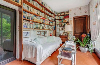Zabytkowa willa na sprzedaż Castelletto Sopra Ticino, Piemont, Biblioteka