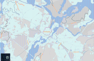 Kamienica na sprzedaż Potsdam, Brandenburgia, Lageplan (Makro)