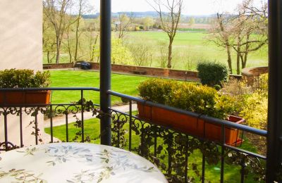 Pałac na sprzedaż 61137 Schöneck, Hesja, Balkon mit Blick in den Schloßpark