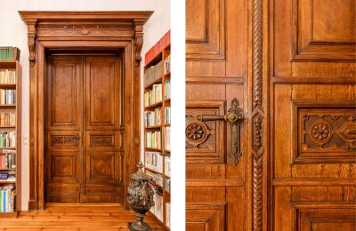 Zabytkowa willa na sprzedaż Berlin, , Details Bibliothek