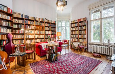 Zabytkowa willa na sprzedaż Berlin, , Bibliothek