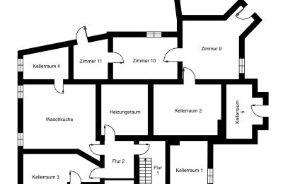 Zabytkowa willa na sprzedaż Berlin, , Souterrain