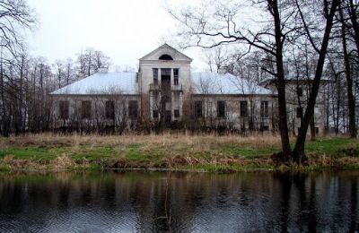 Dwór na sprzedaż Oleszno, Świętokrzyskie,, Widok z przodu