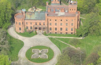 Pałac na sprzedaż Rzucewo, województwo pomorskie:  Dron