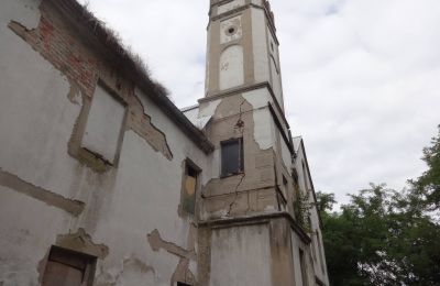 Pałac na sprzedaż Łęg, Wielkopolskie, Budynek z wieżą