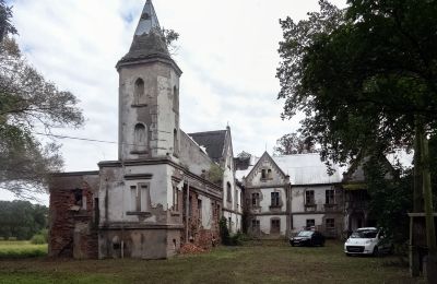 Pałac na sprzedaż Łęg, Wielkopolskie, Widok zewnętrzny
