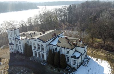 Pałac na sprzedaż Lubstów, Pałac w Lubstowie, Wielkopolskie, Zdjęcie Drona