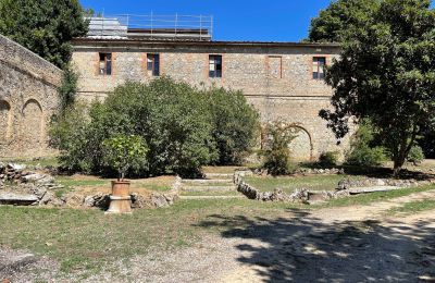 Zabytkowa willa na sprzedaż Siena, Toskania:  RIF 2937 Blick auf Gebäude