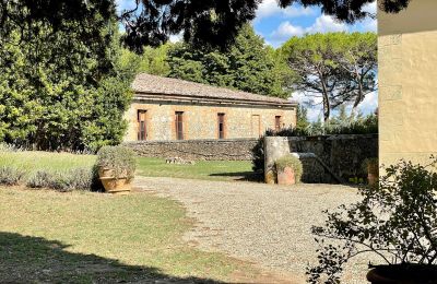Zabytkowa willa na sprzedaż Siena, Toskania:  RIF 2937 Blick auf Anwesen