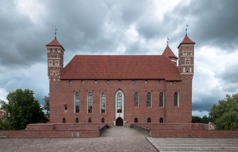 Lidzbark Warmiński, Zamek - Zamek Biskupów Warmińskich