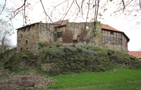 Großlohra, Burg Lohra - Zamki w Turyngii: Lohra