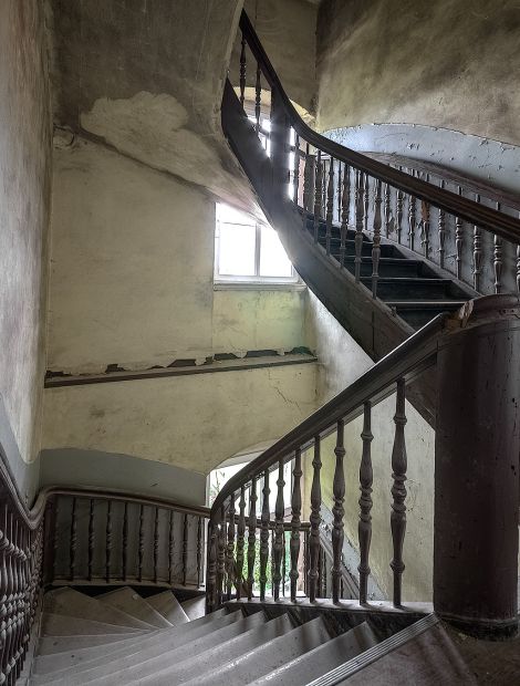 Rottleben, Barbarossastraße - Rottleben: Schodów Pałac w Turyngii