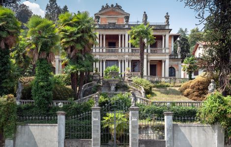 Meina, Via Sempione, Villa Eden - Posiadłości nad jeziorem Maggiore: Villa Eden w Meina