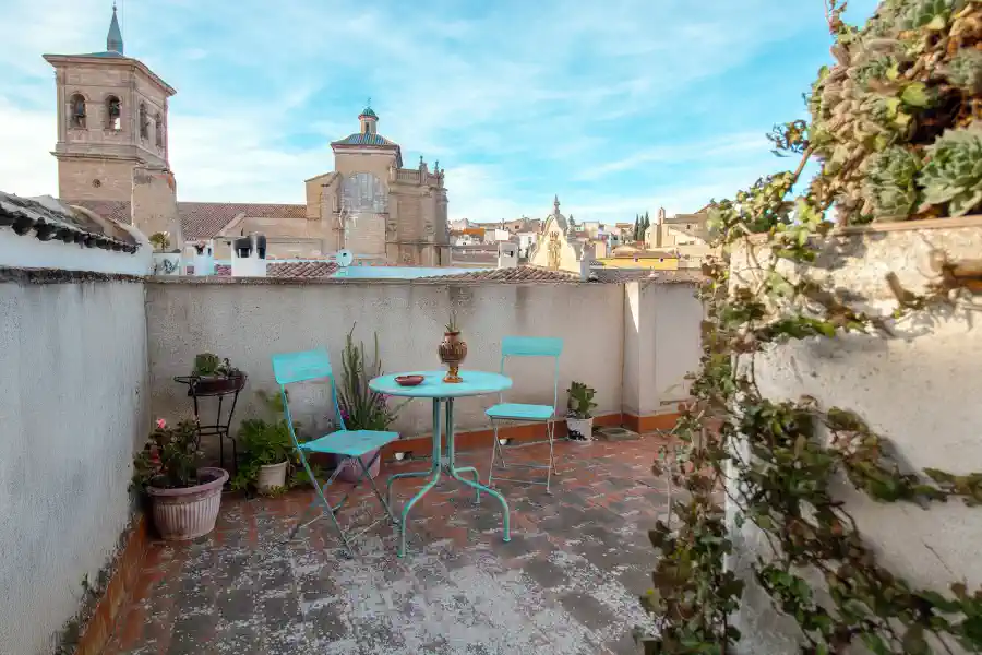 Apartament z tarasem na dachu – Casa solar de los Moreno