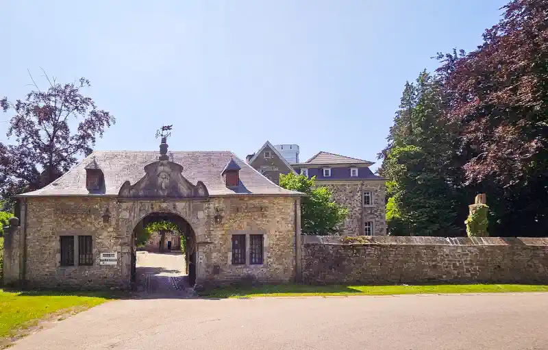 Zamek Thor w Belgii, widok zewnętrzny