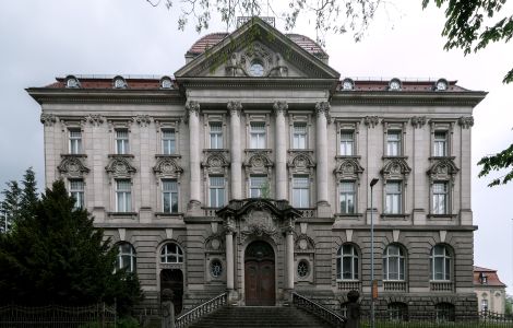 Meiningen, Leipziger Straße - Stary sąd krajowy w Meiningen