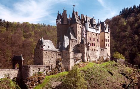 Wierschem, Burg Eltz - Niemcy: Zamek Eltz