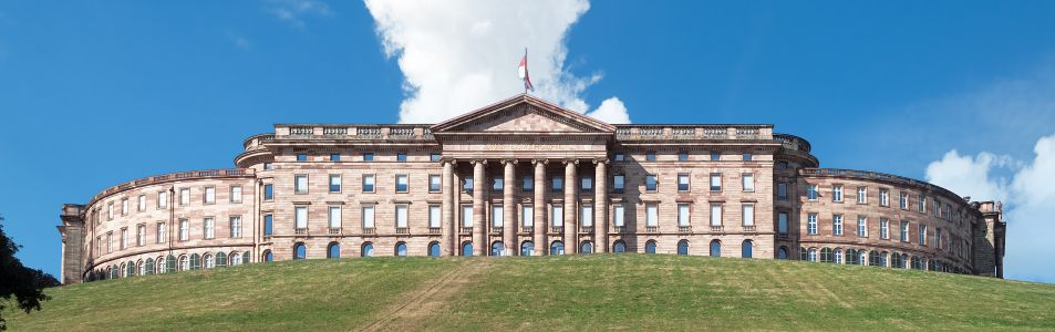 Kassel, Schloss Wilhelmshöhe - Pałac Wilhelmshöhe w Kassel, Niemcy