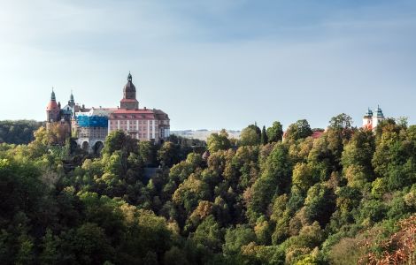 Wałbrzych, Zamek Książ -  Zamek Książ w Wałbrzychu