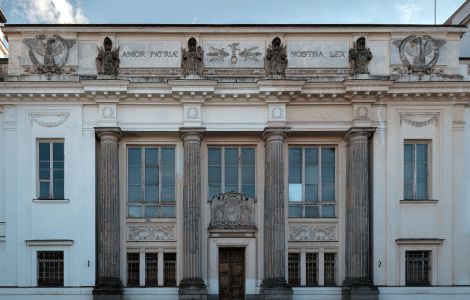 Warszawa, ul. Okólnik - Biblioteka Ordynacji Krasińskich