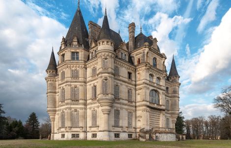 Ligny-le-Ribault, Chateau de Bon Hotel - Imponujące: Pałac Bon Hôtel nad Loarą