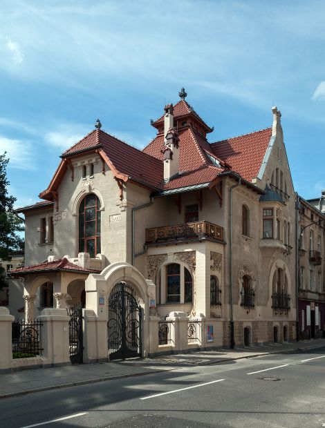 Łódź, Wólczańska - Łodz wille i pałace: Leopolda Kindermanna