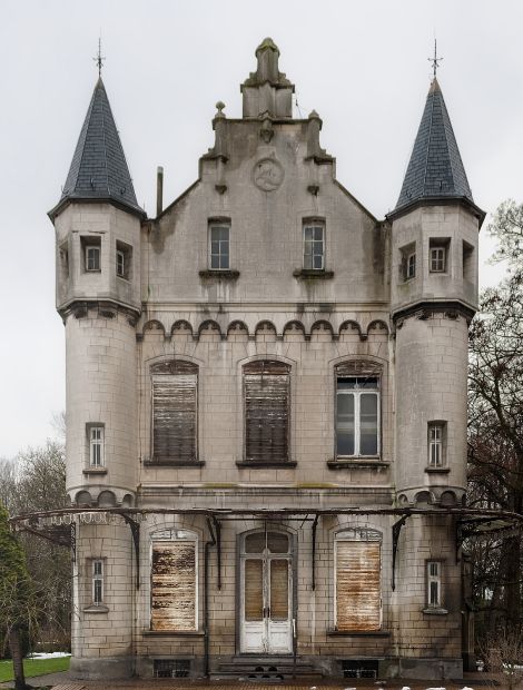 Mechelen, Lakenmakersstraat - Zamki w Belgii: Kasteel de Borght, Mechelen