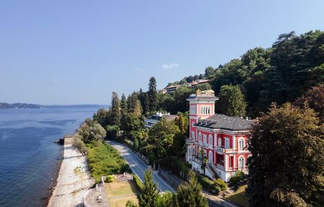 Stresa, Via Sempione Sud - Romantyczne wille w Stresa: Villa Excelsior Niobe