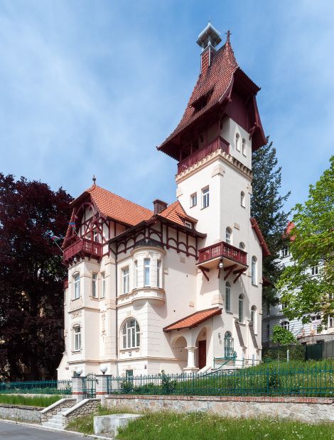 Mariánské Lázně, Anglicka - Willa w Marienbad, Czechy