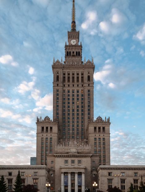 Warszawa, Palace of culture - Najważniejsze zabytki Warszawy: Pałac Kultury