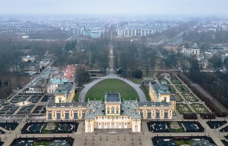 Wilanów, Palac Wilanow - Warszawskie zabytki: Pałac w Wilanowie