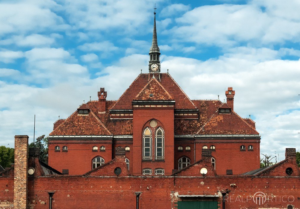 Żary: Dawny "Preußische Höhere Fachschule für Textilindustrie", Żary