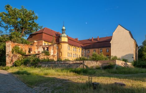 Lieberose, Schloßhof - Pałace Brandenburgii - Lieberose