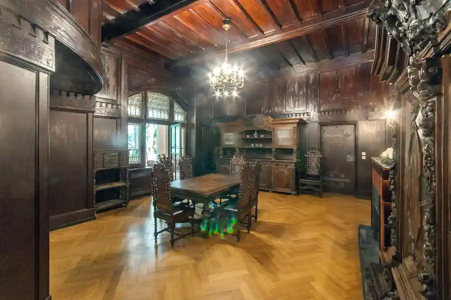 Hotel pałacowy na sprzedaż, Historyczny salon