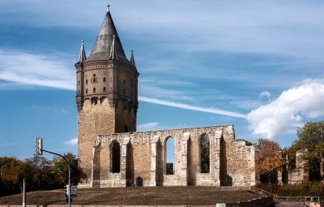 Merseburg, Sixti Ruine - Merseburg: Kościół Sixti (Ruina)