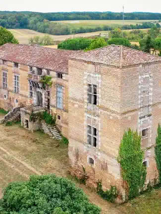 Renesansowe château w Agenais z 5 hektarami gruntu