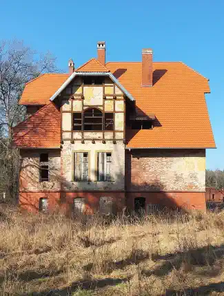 Zabytkowa willa przy granicy polsko-niemieckiej, Słubice, Lubuskie