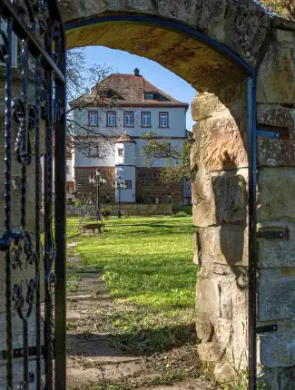 Pałac "Schloss Lindach" koło Stuttgartu